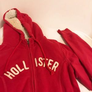 Hollister Zip Up Hoodie